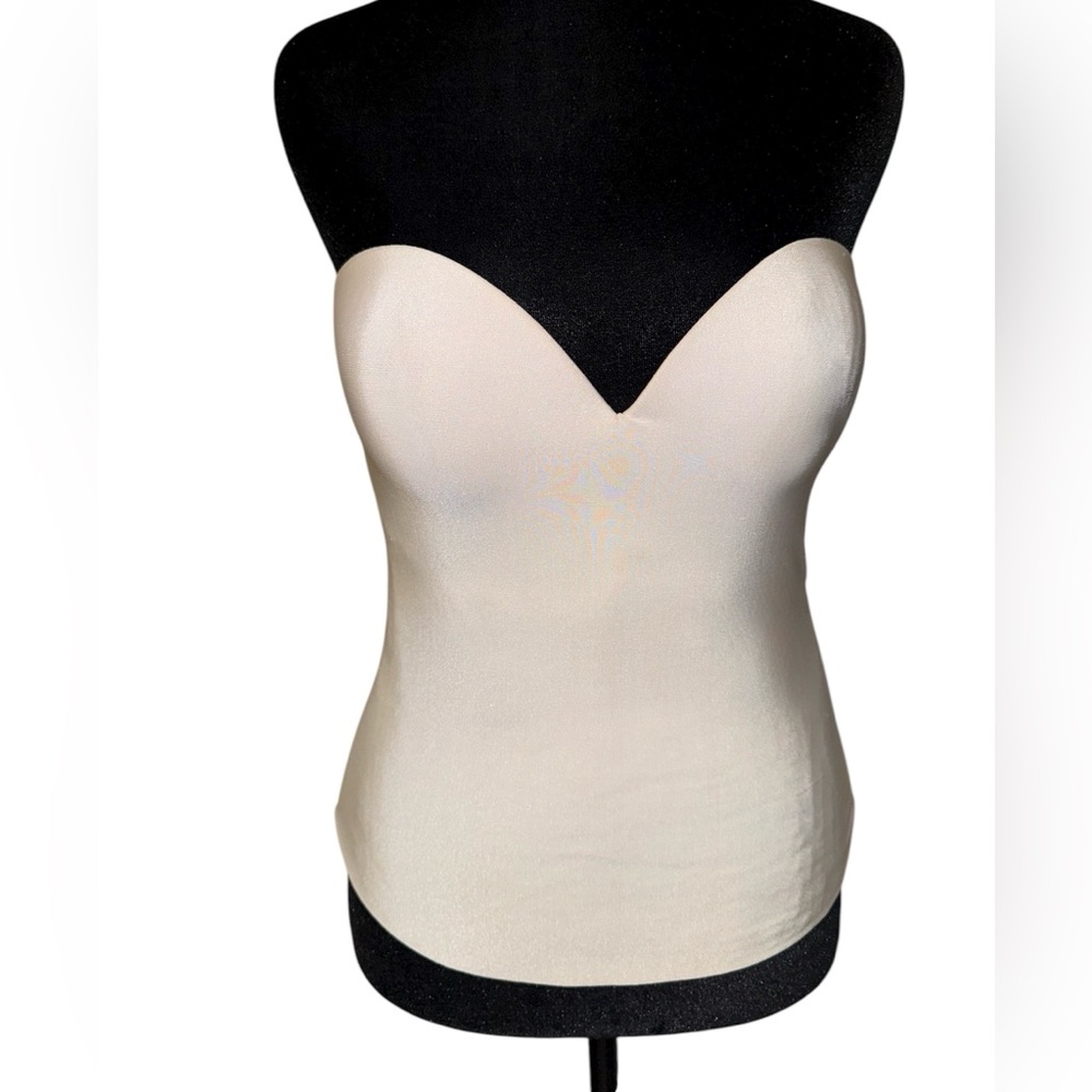 David's Bridal Cream Strapless Shapewear